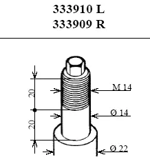 Shock Absorber Excel-G 333909
