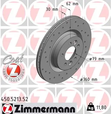 Brake Disc SPORT BRAKE DISC Z 450.5213.52