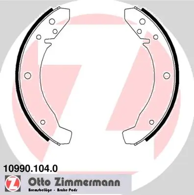 Brake Shoe Set 10990.104.0