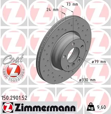 Brake Disc SPORT BRAKE DISC Z 150.2901.52