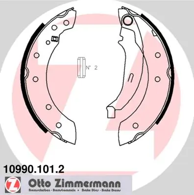 Brake Shoe Set 10990.101.2