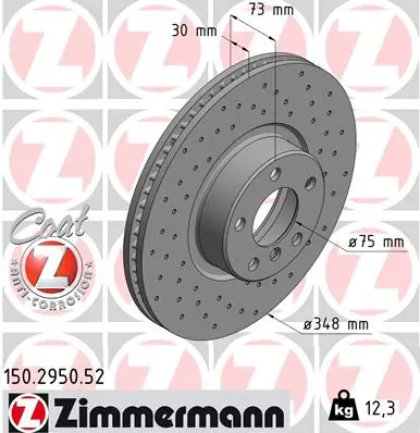 Brake Disc SPORT BRAKE DISC Z 150.2950.52