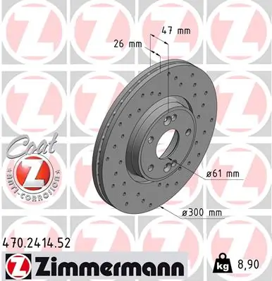 Brake Disc SPORT BRAKE DISC Z 470.2414.52
