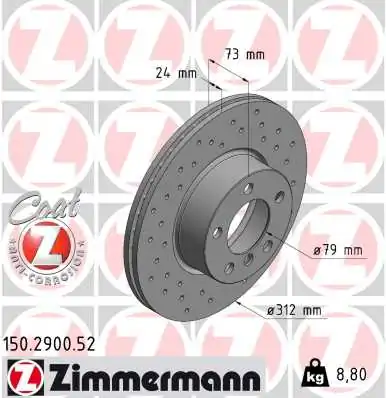 Brake Disc SPORT BRAKE DISC Z 150.2900.52