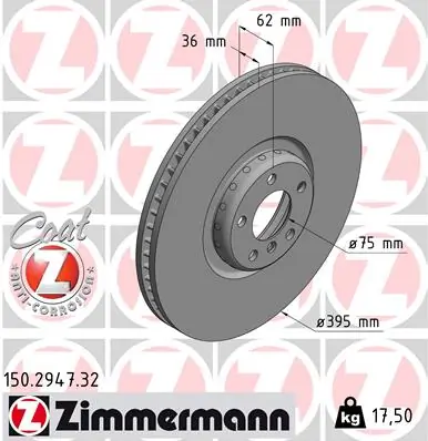 Brake Disc FORMULA F 150.2947.32
