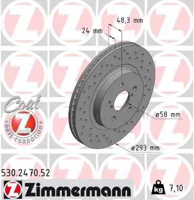 Brake Disc SPORT BRAKE DISC Z 530.2470.52