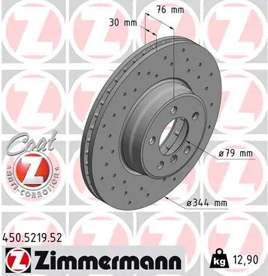 Brake Disc SPORT BRAKE DISC Z 450.5219.52