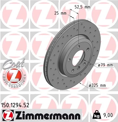 Brake Disc SPORT BRAKE DISC Z 150.1294.52