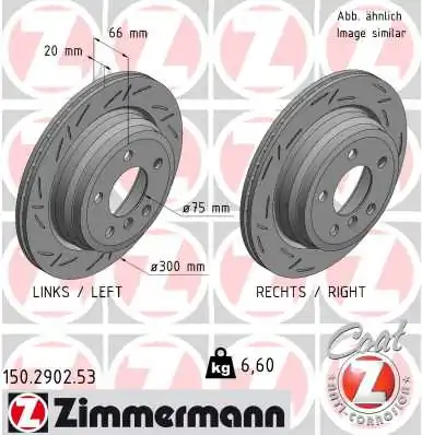 Brake Disc BLACK Z 150.2902.53