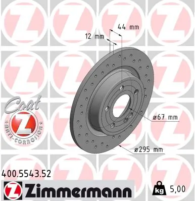 Brake Disc SPORT BRAKE DISC Z 400.5543.52