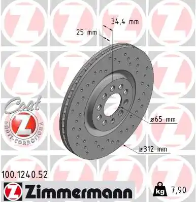 Brake Disc SPORT BRAKE DISC Z 100.1240.52