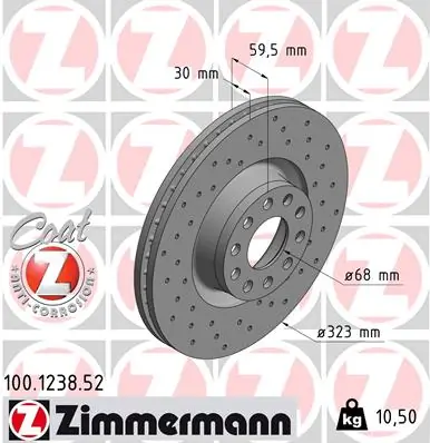 Brake Disc SPORT BRAKE DISC Z 100.1238.52