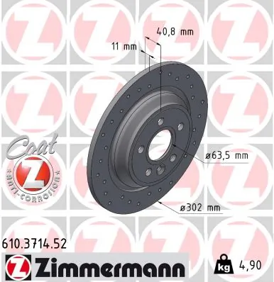 Brake Disc SPORT BRAKE DISC Z 610.3714.52