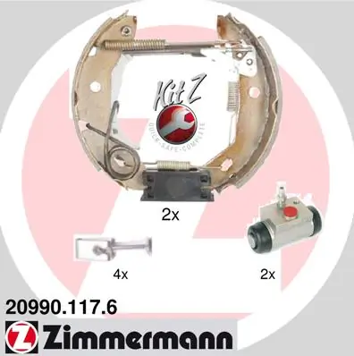 Brake Shoe Set KIT Z 20990.117.6