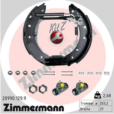 Brake Shoe Set KIT Z 20990.129.9