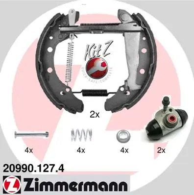 Brake Shoe Set KIT Z 20990.127.4