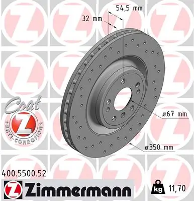 Brake Disc SPORT BRAKE DISC Z 400.5500.52