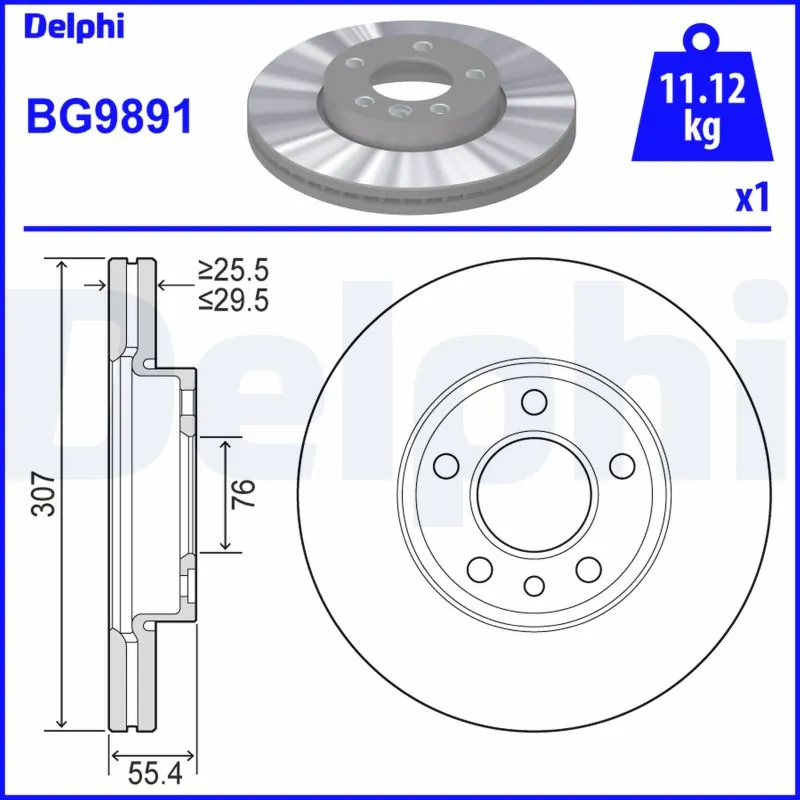 Brake Disc BG9891