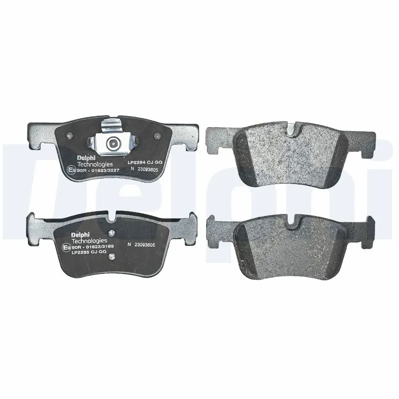 Brake Pad Set, disc brake LP2285