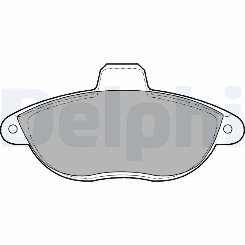 Brake Pad Set, disc brake LP1592