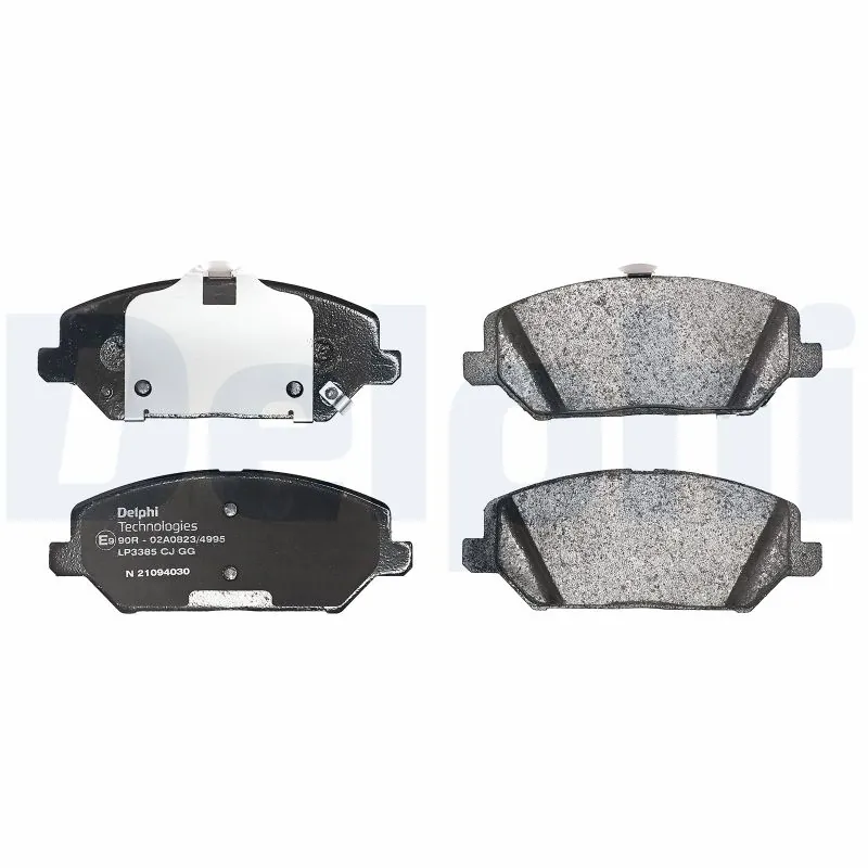 Brake Pad Set, disc brake LP3385