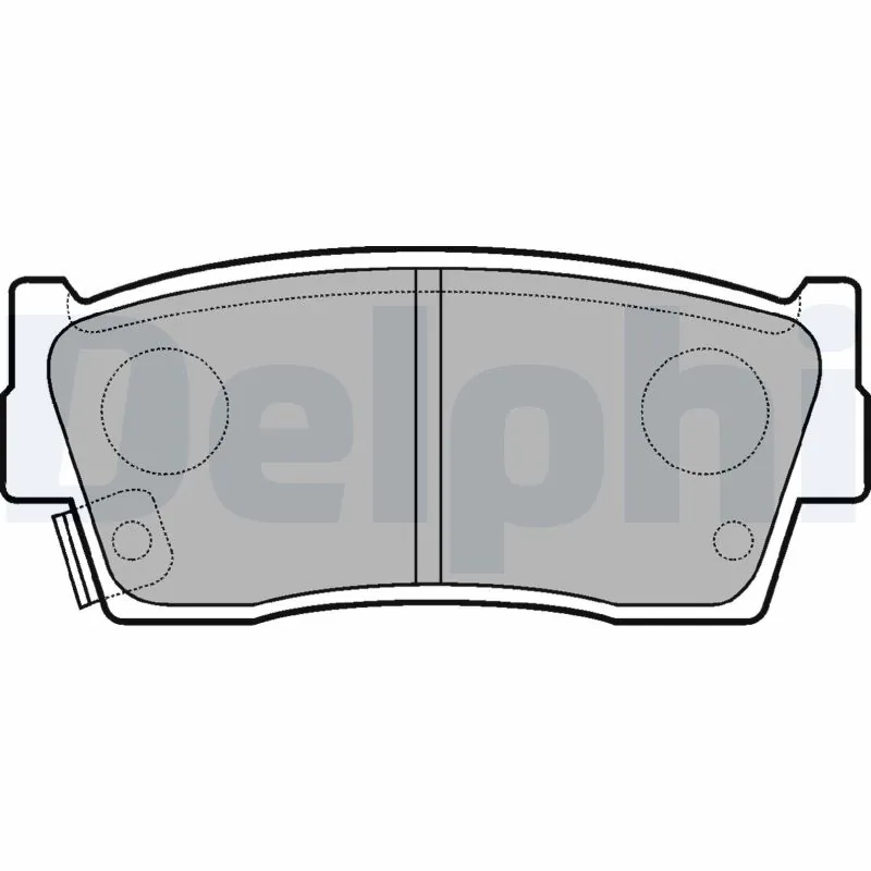 Brake Pad Set, disc brake LP684