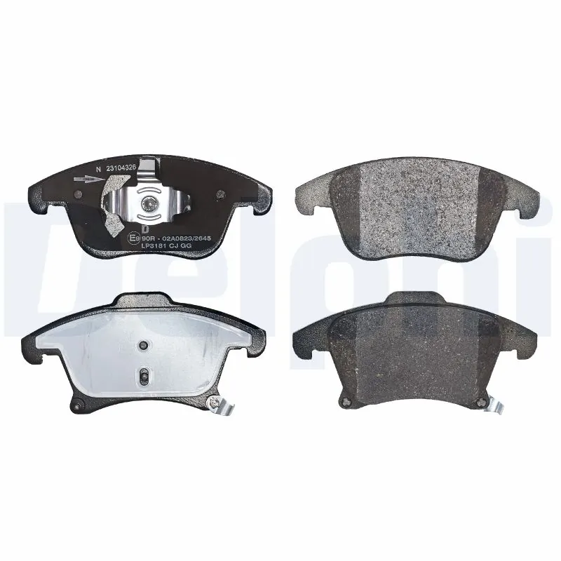 Brake Pad Set, disc brake LP3181
