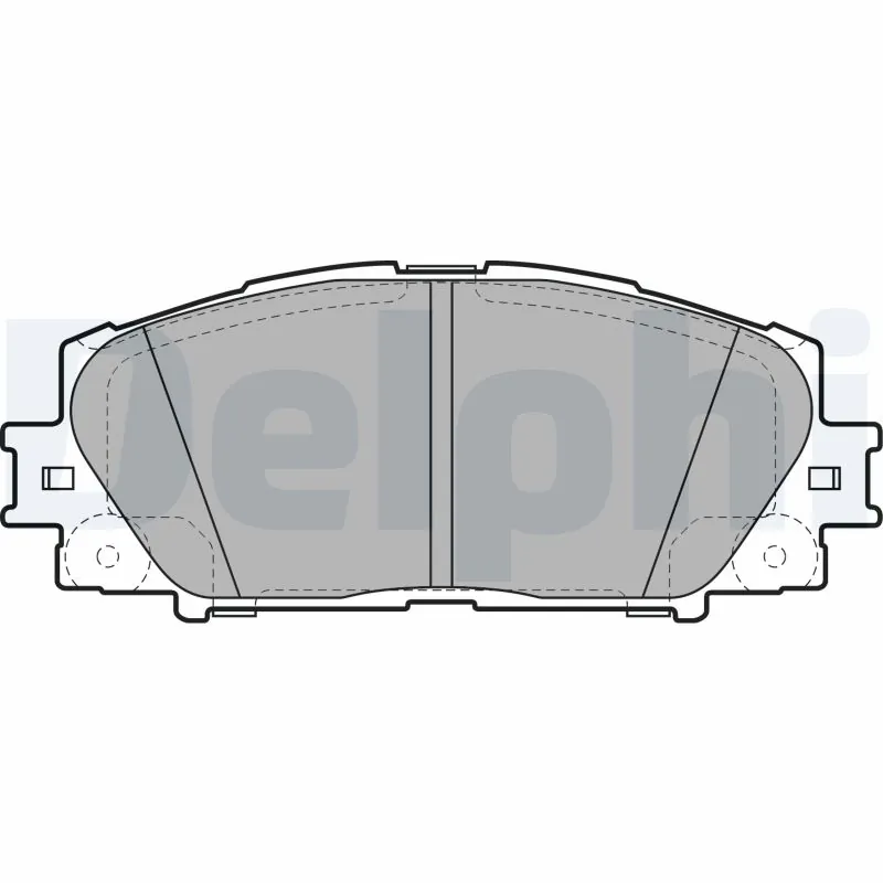 Brake Pad Set, disc brake LP2135