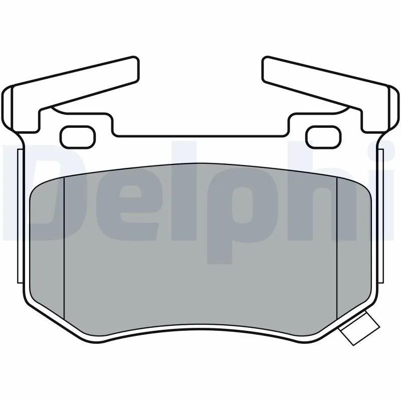 Brake Pad Set, disc brake LP3397