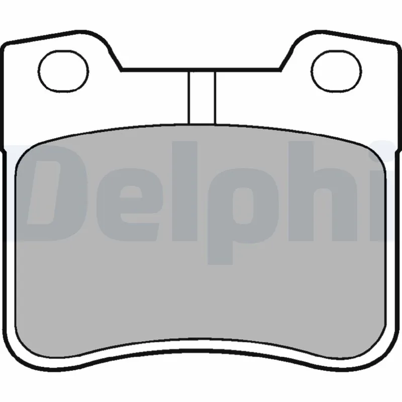 Brake Pad Set, disc brake LP1051