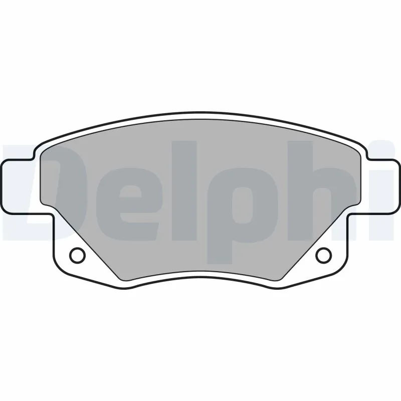Brake Pad Set, disc brake LP1955