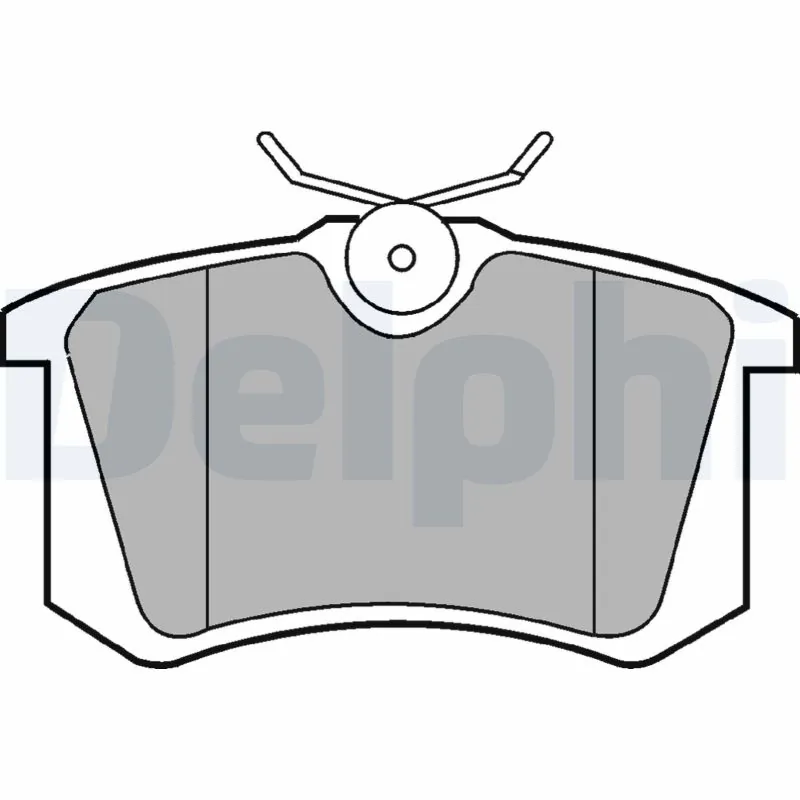 Brake Pad Set, disc brake LP2255