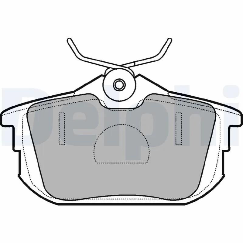 Brake Pad Set, disc brake LP1593
