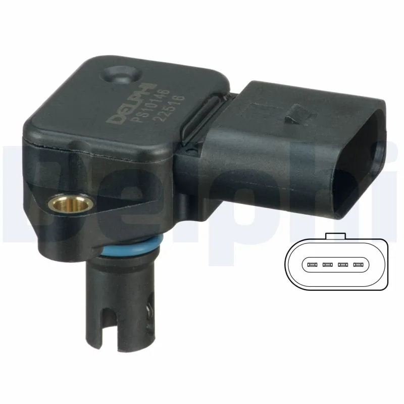 Sensor, boost pressure PS10146