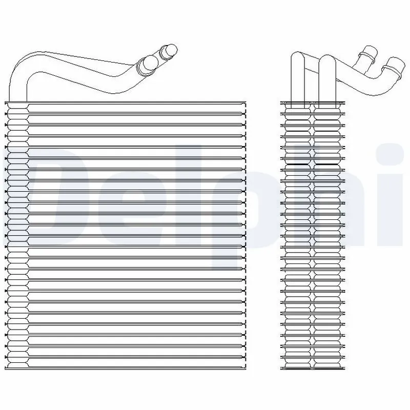 Evaporator, air conditioning TSP0525202