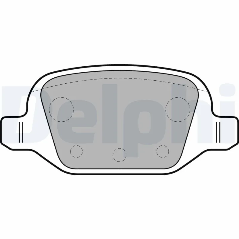 Brake Pad Set, disc brake LP1678