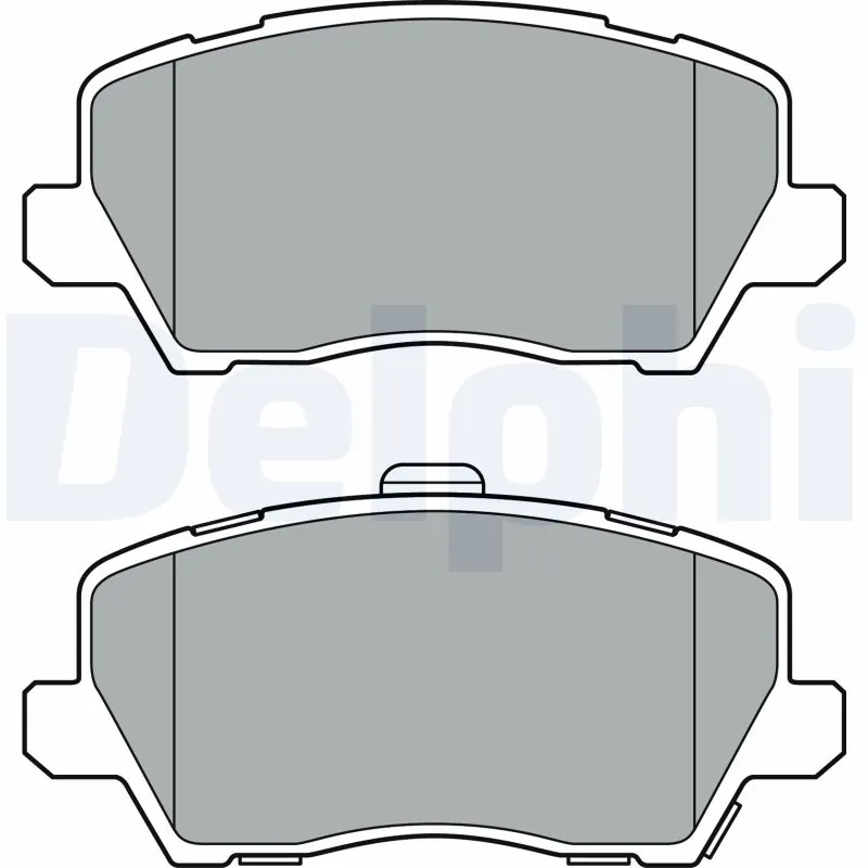 Brake Pad Set, disc brake LP3363