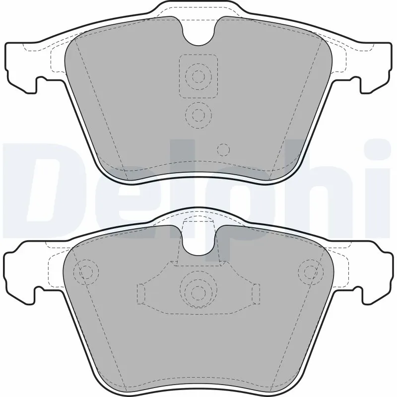 Brake Pad Set, disc brake LP1968