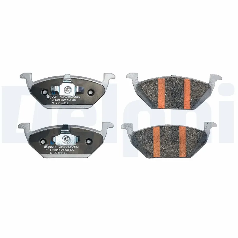 Brake Pad Set, disc brake LP5014EV