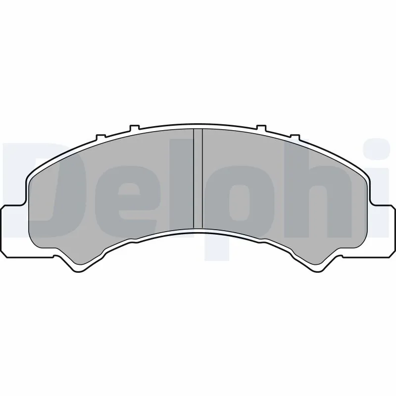 Brake Pad Set, disc brake LP2770