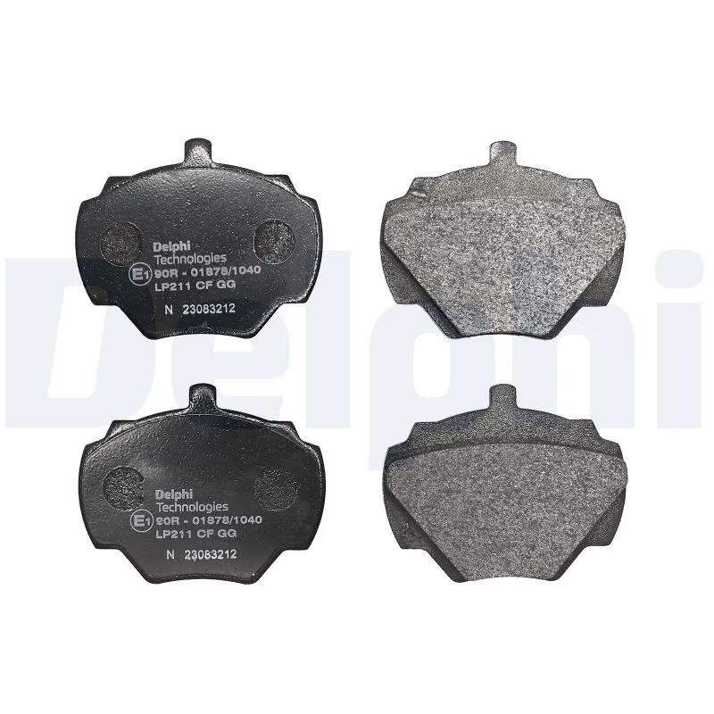 Brake Pad Set, disc brake LP211