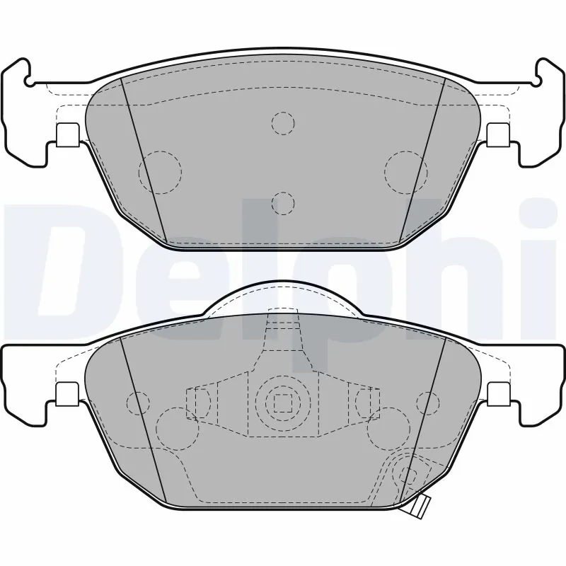 Brake Pad Set, disc brake LP2144
