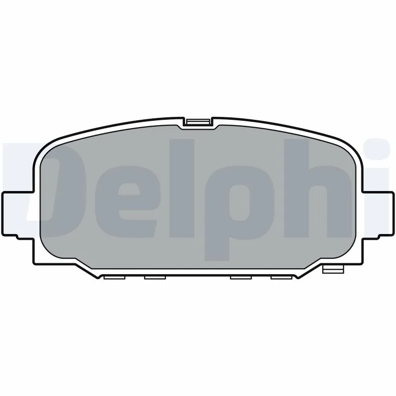 Brake Pad Set, disc brake LP3398