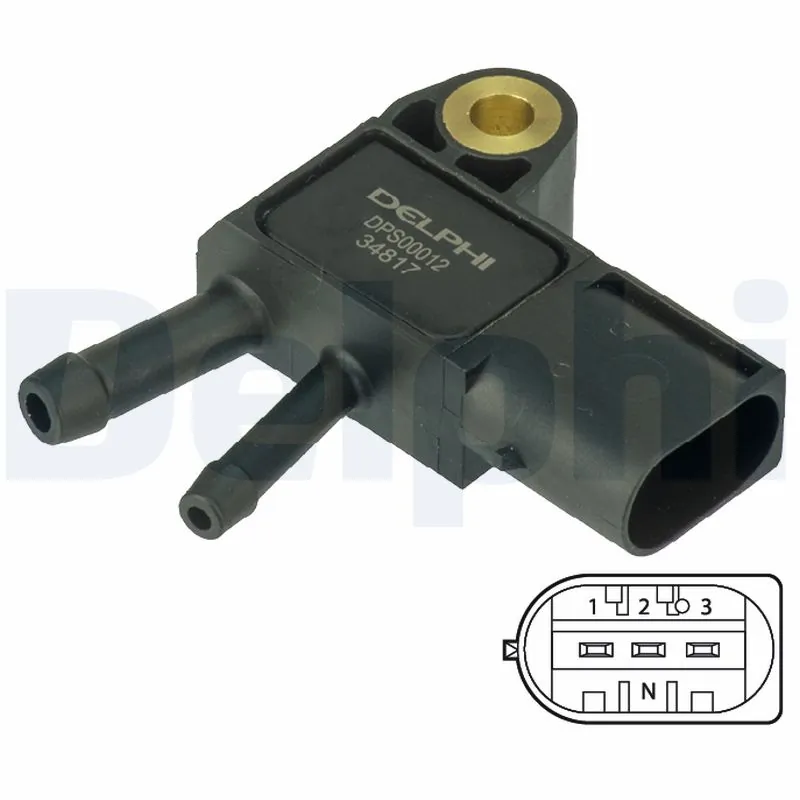 Sensor, exhaust pressure DPS00012