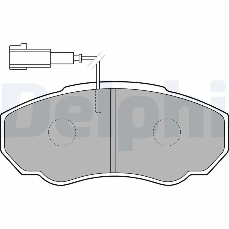 Brake Pad Set, disc brake LP1750