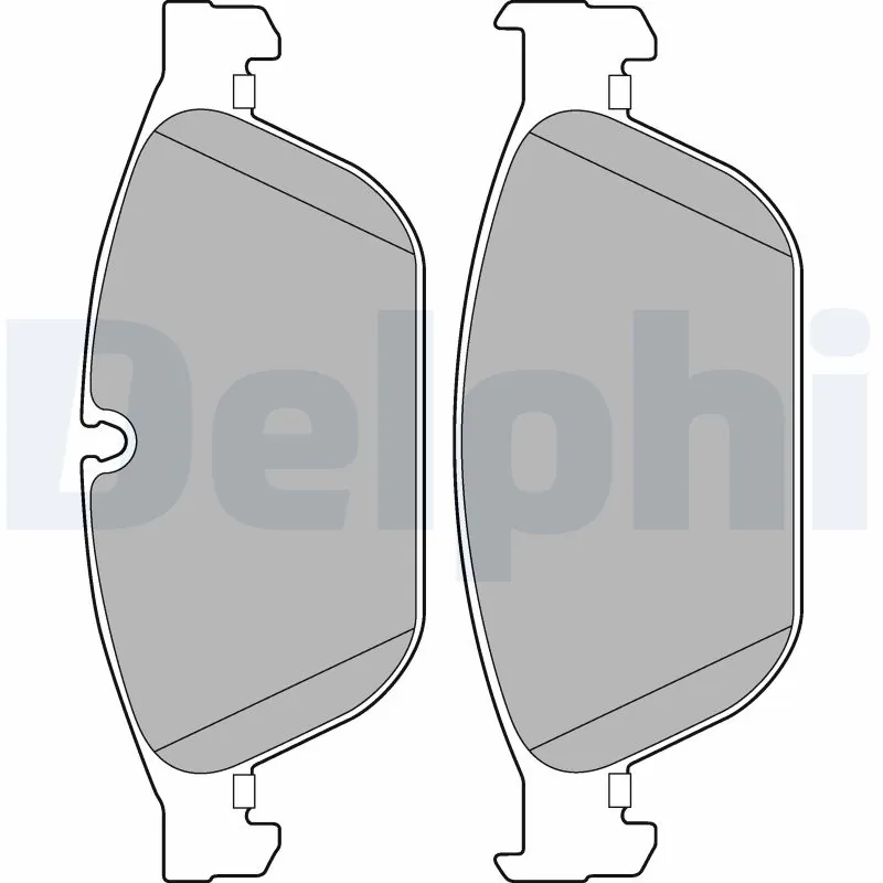 Brake Pad Set, disc brake LP2292