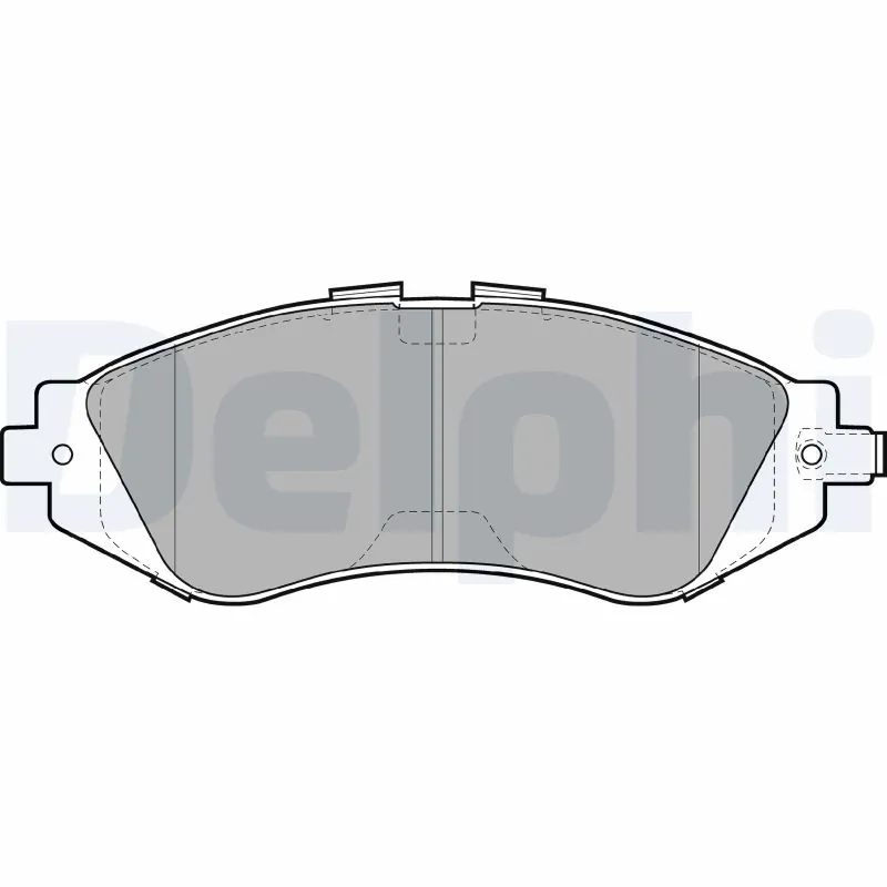 Brake Pad Set, disc brake LP1304
