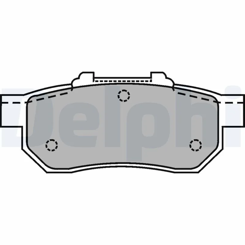 Brake Pad Set, disc brake LP1456