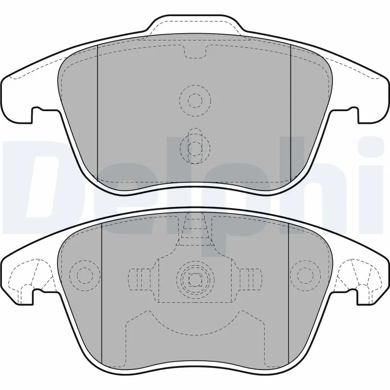 Brake Pad Set, disc brake LP2100