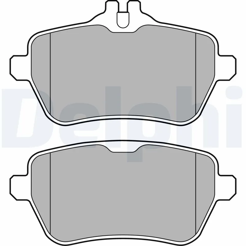 Brake Pad Set, disc brake LP2659